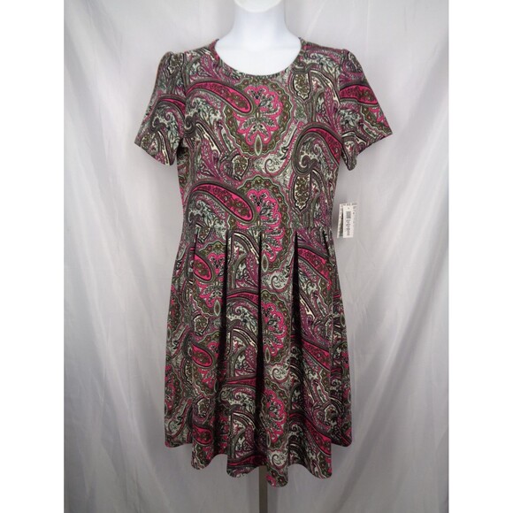 LuLaRoe Paisley Amelia Dress Size 2XL New - Picture 1 of 12